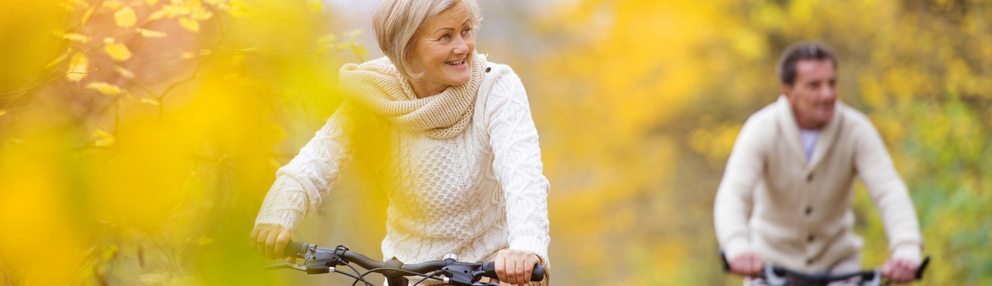 Couple on Bicycles